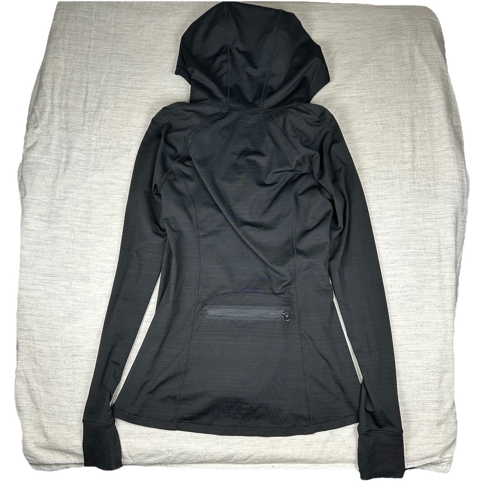 Athleta Women's Crosscurrent SPF Zip-Up Jacket Size XS, Black - Picture 4 of 5